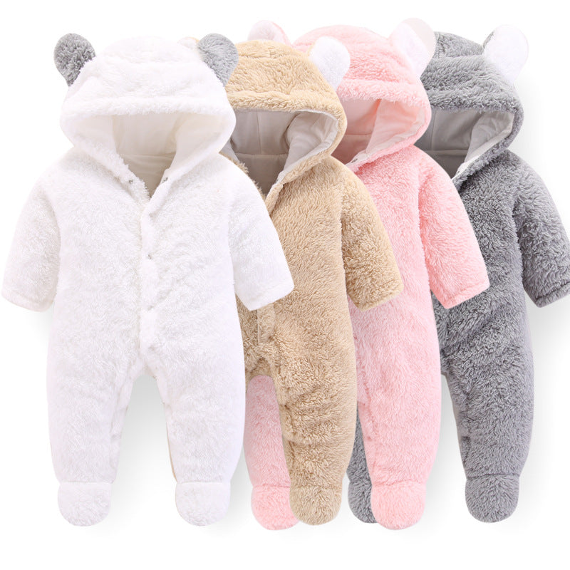 Little Bear Plush Romper