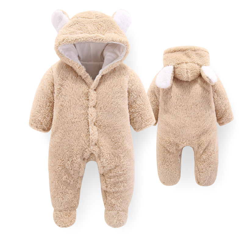 Little Bear Plush Romper